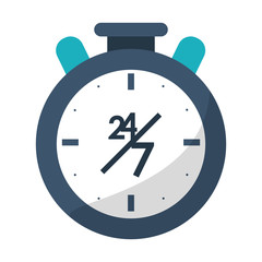 Twenty four seven time symbol