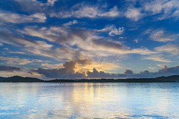 Obraz premium Early Morning Bay Waterscape