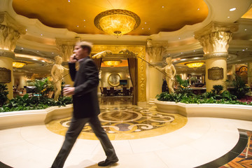 architectural details in luxurious hotels in las vegas nevada © digidreamgrafix