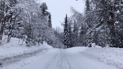 Зимняя дорога