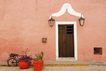 Casona colonial en Valladolid, México
