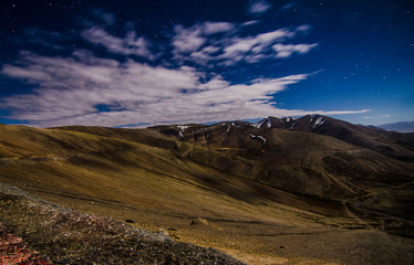 landscape in mountains