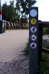 Public Park Guidance Signage