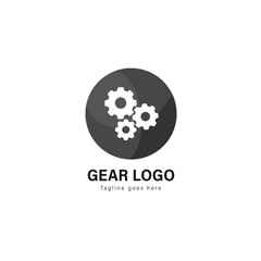 Automotive logo template design. Automotive logo with modern frame vector design