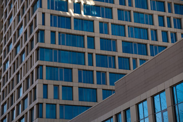 windows office building for background