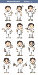 シンプル鍼灸師セット