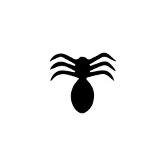 Spider insect icon. Tarantula animal sign