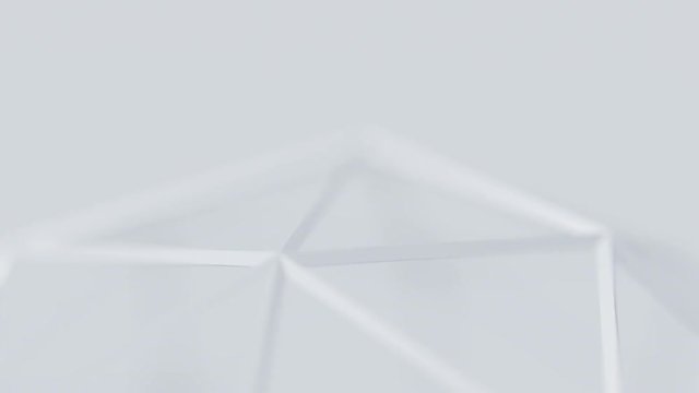 Abstract 3d render of seamless looped animation, modern background design, 4k video