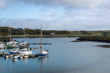 Fototapeta na wymiar Ireland coastal Marina
