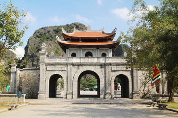 Obraz premium An ancient capital Hoa Lu, Vietnam