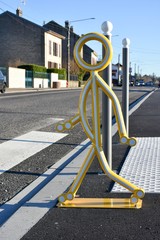 pedestrian crossing as a sign