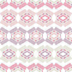 Ethnic boho seamless pattern. Patchwork texture. Weaving. Traditional ornament. Tribal pattern. Folk motif. Can be used for wallpaper, textile, invitation card, wrapping, web page background.