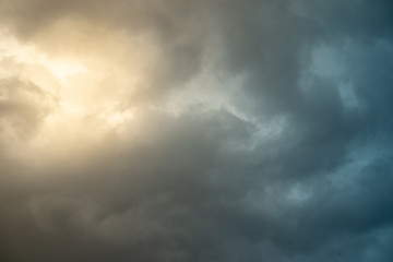 Obraz premium LED lighting during the day in small German villages