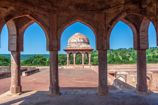 Baz Bahadur palace, Mandu, madhya pradesh, india