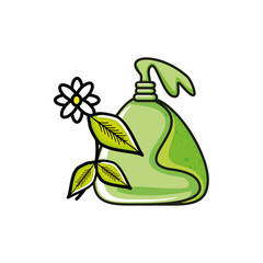 bag of tea herb with flower chamomile