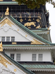 Fototapeta premium 大阪城公園 日本