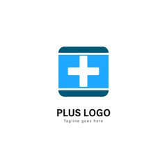 Fototapeta premium Medic logo template design. Medic logo with modern frame vector design