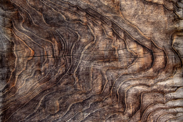 Brown old wood texture for abstract background, empty template
