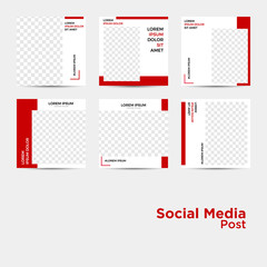 Modern promotion square web banner for social media mobile apps. Elegant sale and discount promo backgrounds fo digital marketing