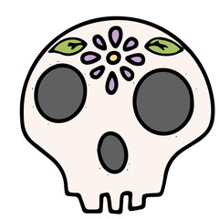 Fototapeta premium Cinco De Mayo flat illustration for greeting card, ad, promotion, poster, flier, blog, article, social media, marketing