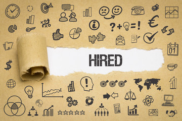 Hired