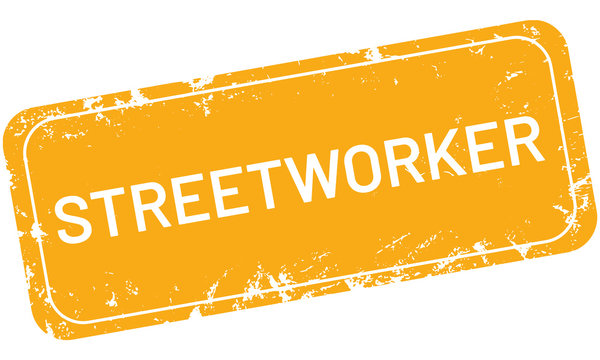 vector Stempel Streetworker	