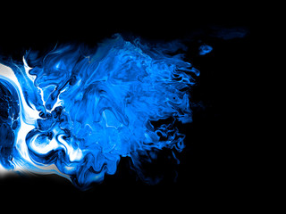 Creative abstract hand painted background, wallpaper, texture, close-up fragment of acrylic painting on canvas with brush strokes. Modern art. Contemporary art.