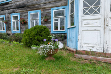 Cottage Archimandrite in the botanical garden. At the time of the camp SLON home of the authorities of the Solovetsky camp. Russia, Arkhangelsk region, Primorsky district, Solovetsky village