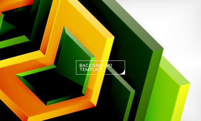 Arrow geometrical abstract background, directional wallpaper concept