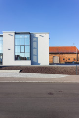 Fototapeta na wymiar modern office building facade
