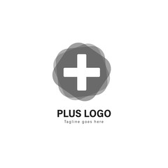 Obraz premium Medic logo template design. Medic logo with modern frame vector design