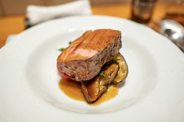 Japanese grilled pork steak