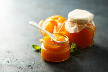 Homemade tangerine jam