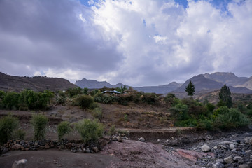 Landscape in Ethiopian Danakil