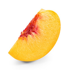 Slice of peach