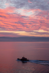 Dardanelles Strait from the coast of Gallipoli