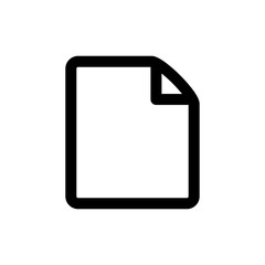 Document icon, vector, logo