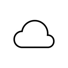 Cloud icon vector