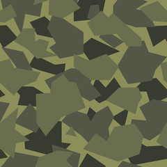 Camouflage seamless pattern. Abstract vector background.