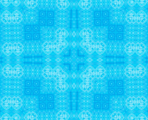 Blue background with abstract pattern