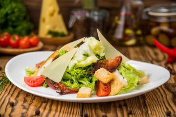 Healthy food beautiful and tasty food on a plate