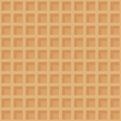The texture of the waffles. Seamless pattern. Endless picture. Vector illustration. For packaging, advertising, cafe and restaurant menus.