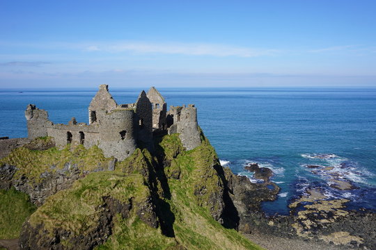 Dunluce Castle In Northern Ireland