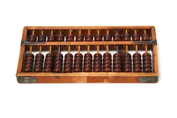 The Abacus on white background