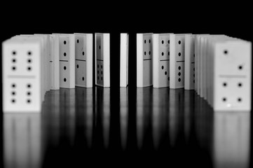 Gotowe domino © Krzysztof