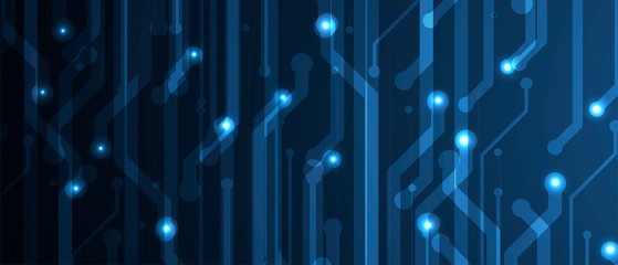 Conceptual technology illustration of artificial intelligence