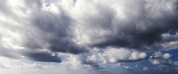 Obraz premium blue sky with clouds