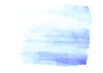 blue watercolor colorful background.A model for the design and printing of texts.Paint on wet paper 