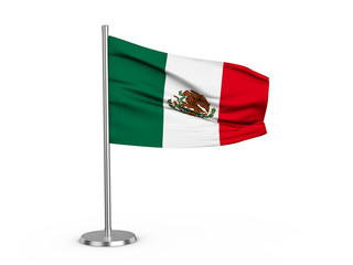 Flapping flag Mexico