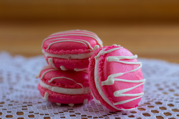 Pink Cookies Close Up